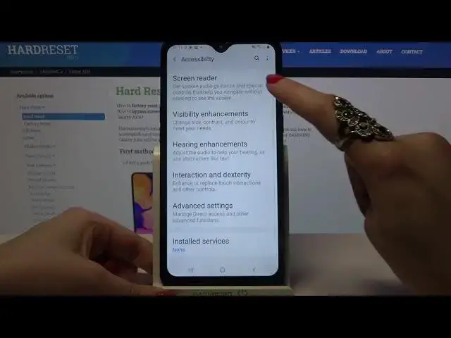 'Video thumbnail for How to Turn Off High Contrast Text in SAMSUNG Galaxy A10s– Display Settings'