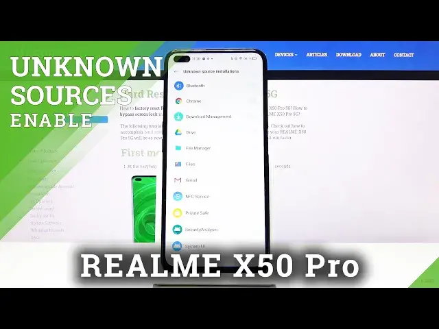 'Video thumbnail for How to Enable Unknown Sources on REALME X50 PRO'