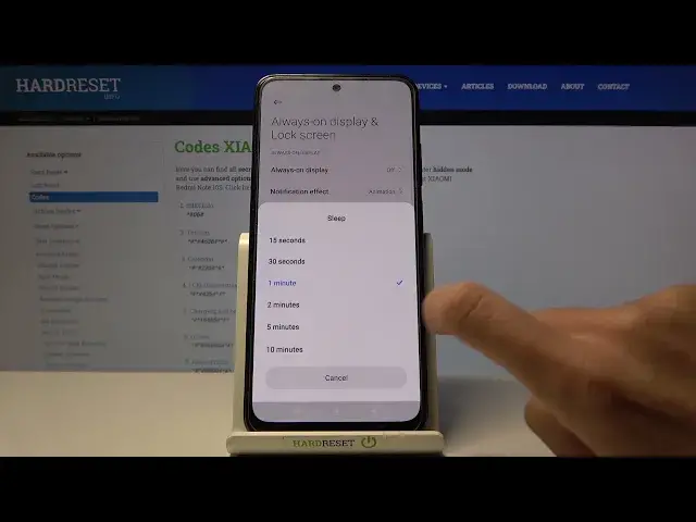 'Video thumbnail for How to Change Screen Timeout on XIAOMI Redmi Note 10S – Change Sleep Time'