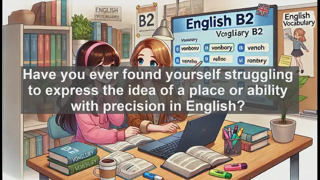 Video thumbnail for 1500 Must Know CEFR B2 Vocabulary - Understanding 'Facility': A Versatile Word for B2 English