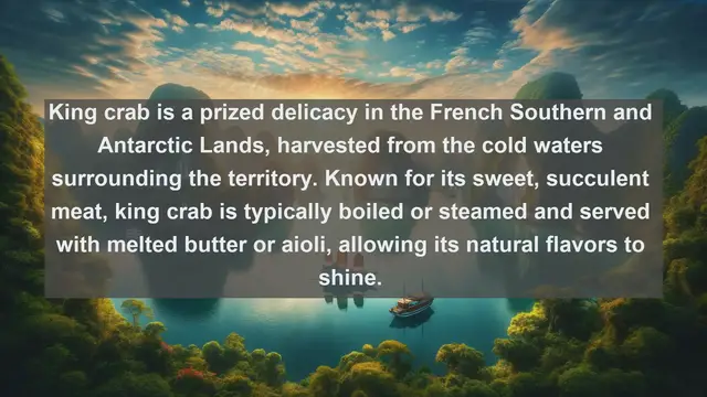 Video thumbnail for Culinary Wonders of the French Southern and Antarctic Lands: Top 10 Delicious Dishes