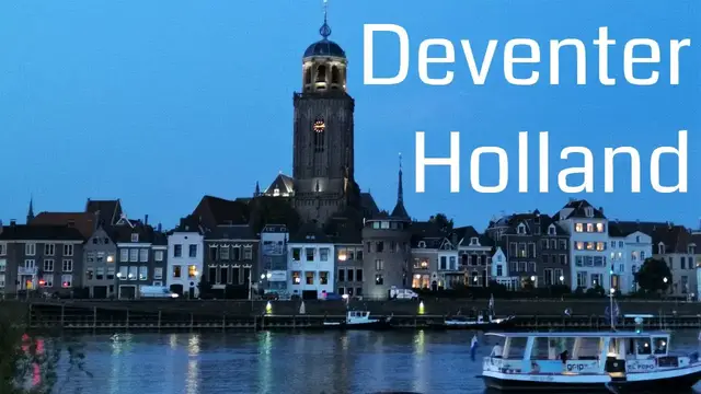 Video thumbnail for Deventer Holland - Was kann man in Deventer Niederlande unternehmen ?