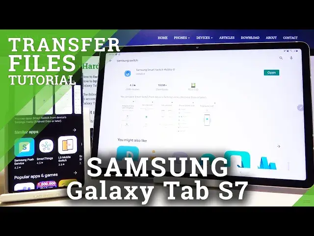 'Video thumbnail for How to Transfer Data from Android Device to Samsung Galaxy Tab S7'