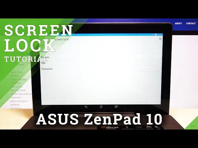 Video thumbnail for How to Set Up Lock Screen on ASUS ZenPad 10 - Lock Screen Manage