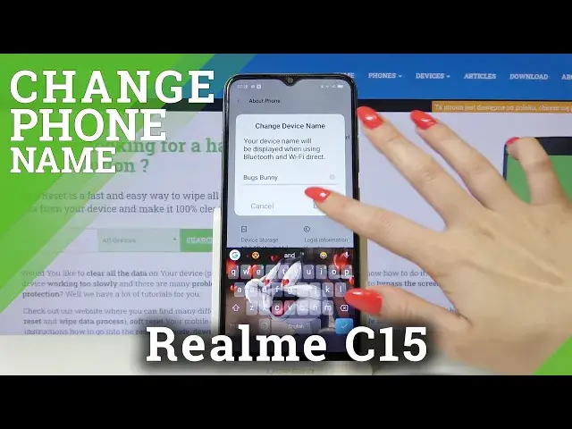 'Video thumbnail for How to Change Device’s Name in REALME C15 – Customize Name'