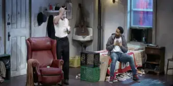 Video thumbnail for Video: Glenn Davis and Namir Smallwood in TOPDOG/UNDERDOG at Steppenwolf