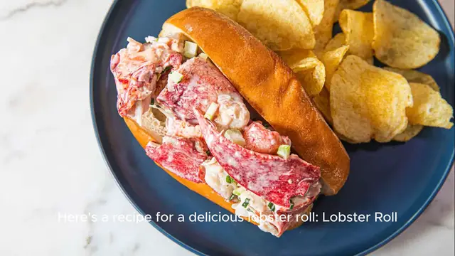 Video thumbnail for Lobster roll recipe