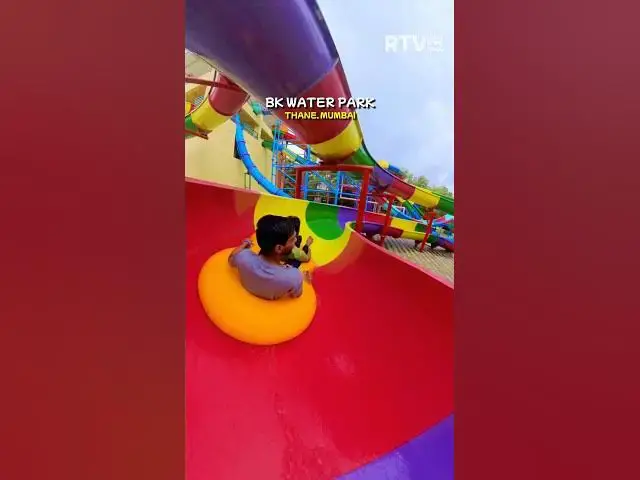 Video thumbnail for AQUA TWIST WATER SLIDE | BK Water Park #shorts #waterslide #trending