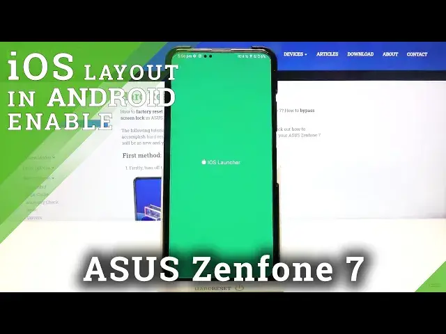 Video thumbnail for ASUS Zenfone 7 and Apple Layout Activating - iOS Launcher