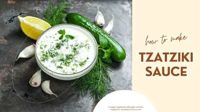 Video thumbnail for Tzatziki Sauce