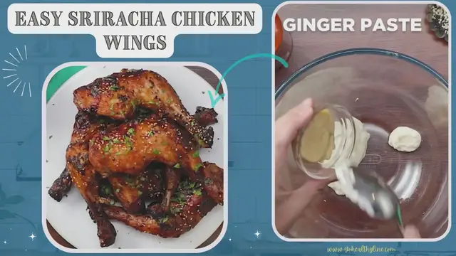 Video thumbnail for Easy Sriracha Chicken Wings