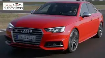 Video thumbnail for Audi S4 2017 - NoticiasAutomotivas.com.br