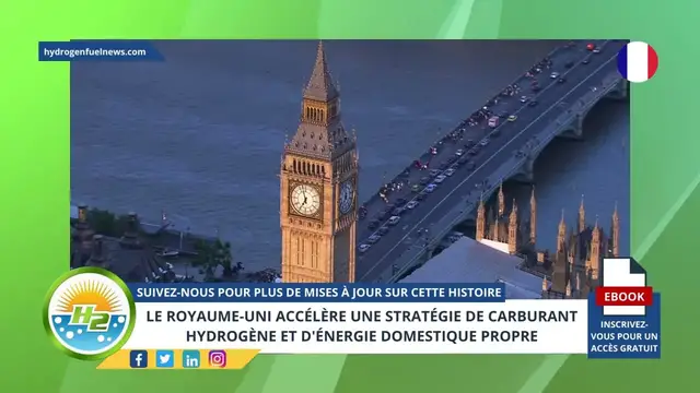 Video thumbnail for [French] UK accelerates hydrogen fuel and domestic clean energy strategy