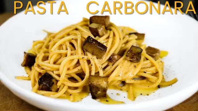 Video thumbnail for How To Make Perfect Vegan Pasta Carbonara