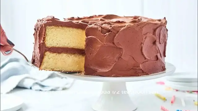 Video thumbnail for Birthday Cake Recipe