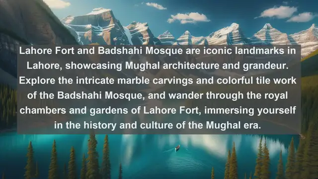 Video thumbnail for Explore Pakistan: Top 10 Must-Visit Destinations in the Land of Diverse Landscapes and Rich Culture