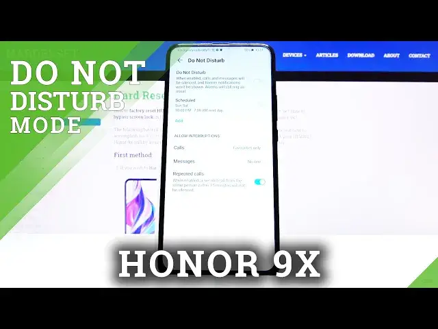 Video thumbnail for How to Activate DND Mode in Honor 9x - Do Not Disturb Mode