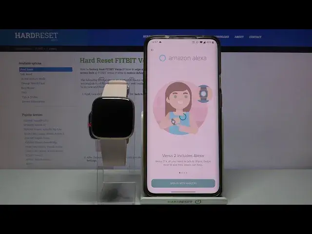 Video thumbnail for How to Set Up and Use Amazon Alexa in FITBIT Versa 2 – Connect to Voice Assistant