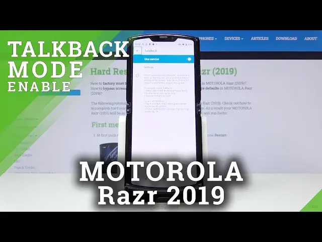 Video thumbnail for How to Activate TalkBack in MOTOROLA Razr (2019) – TalkBack Mode