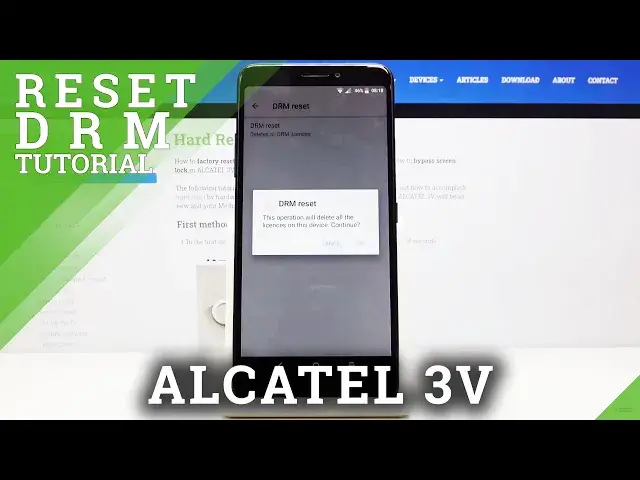 'Video thumbnail for How to Reset DRM in ALCATEL 3V – Erase DRM Licenses'