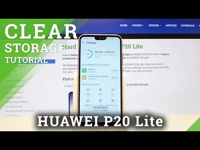 'Video thumbnail for How to Clean Storage in HUAWEI P20 Lite – Remove Unnecessary Data'