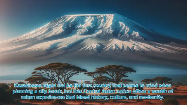 Video thumbnail for Discover Kazakhstan's Captivating Cities: A Guide to Unforgettable Urban Experiences