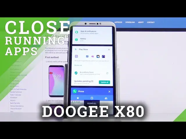 'Video thumbnail for How to Close Running Apps in DOOGEE X80 – Disable Running Apps'