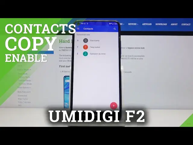 Video thumbnail for How to Copy Contacts in UMIDIGI F2 – Transfer Contacts