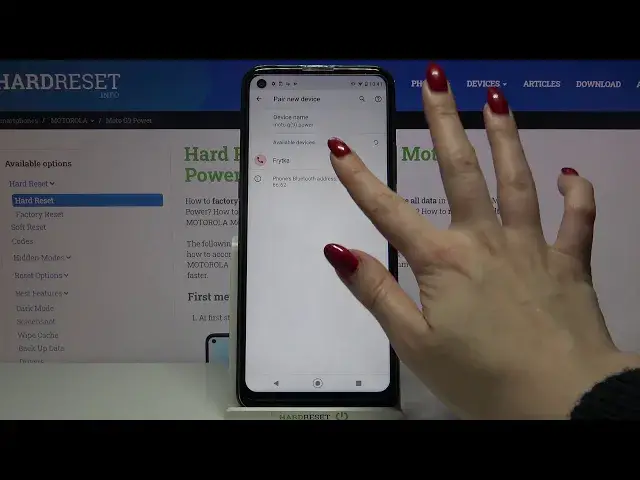 'Video thumbnail for MOTOROLA Moto G9 Power – Bluetooth Connection & Data Sharing'