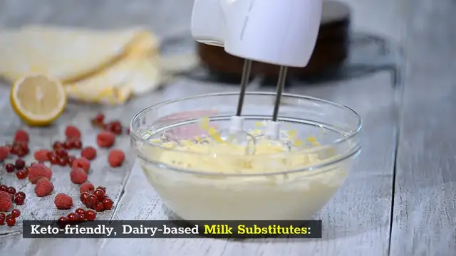 Video thumbnail for Amazing Keto Milk Alternative You Need To Know (2021)
