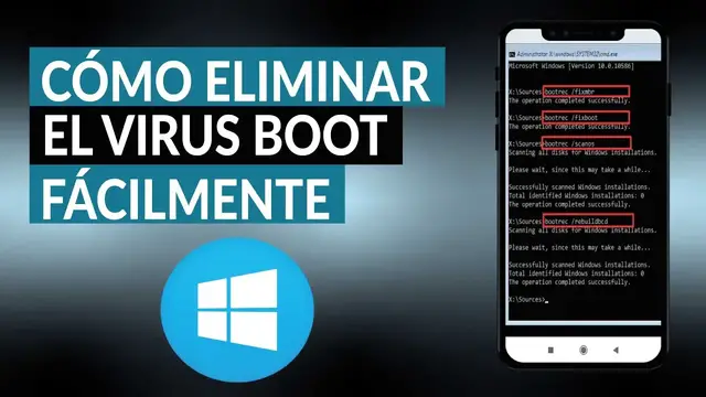 Video thumbnail for Cómo eliminar el VIRUS BOOT o virus del sistema de arranque fácilmente