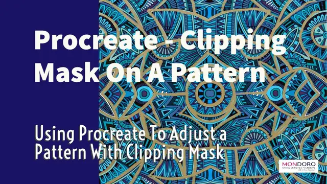 Video thumbnail for Procreate - How To Use Clipping Mask on a Pattern or Design