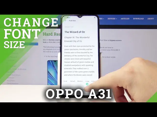 'Video thumbnail for How to Change Font Size in OPPO A31 2020 – Adjust Font Size'