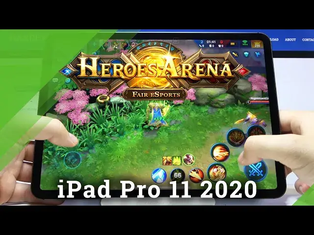 Video thumbnail for Heroes Arena on iPad Pro 11 2020 – Game Test