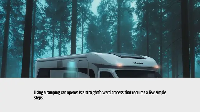 'Video thumbnail for How To Use Camping Can Opener'