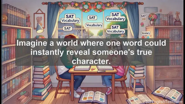 Video thumbnail for 5000 Must Know SAT Vocabulary - Caitiff: The Powerful Word That Reveals Character