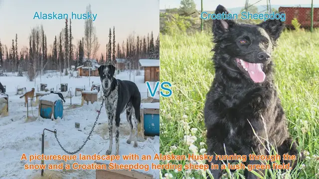 Video thumbnail for Alaskan Husky vs. Croatian Sheepdog: Breed Comparison Guide