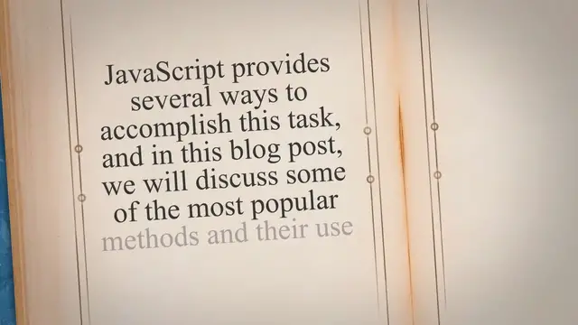 'Video thumbnail for How To Iterate Over An Array In Javascript'