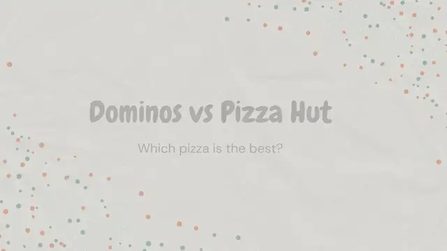 'Video thumbnail for Dominos Vs Pizza Hut'