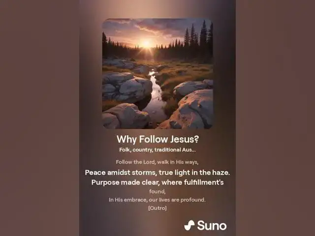 Video thumbnail for "Why Follow Jesus? - An Inspiring Song of Faith