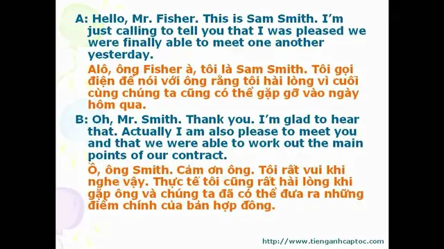 Video thumbnail for English for Business - Unit 12 - Dialogue 008