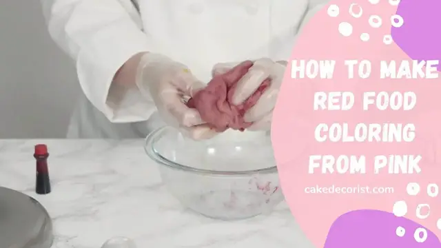 Video thumbnail for How To Make Red Food Coloring From Pink