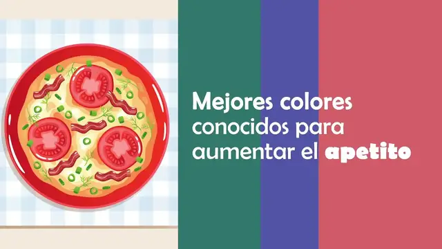 Video thumbnail for Colores que dan hambre, que aumentan el apetito