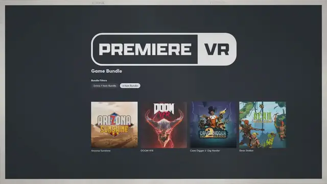 Video thumbnail for Humble Premier VR Bundle packs Doom VFR, Arizona Sunshine, After the Fall, and more
