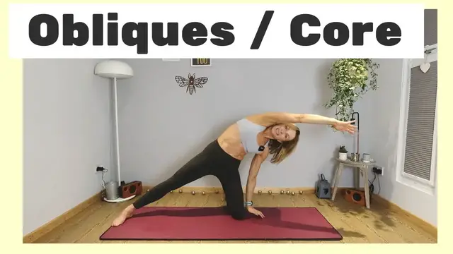 Video thumbnail for Core & Obliques Home Workout  - 20 minutes