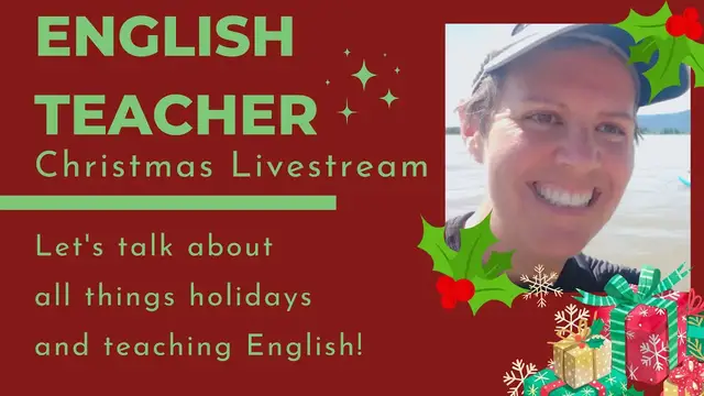 Video thumbnail for English Teacher Christmas Livestream