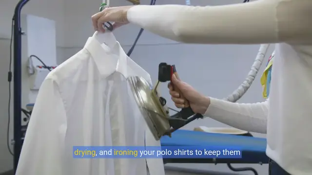 Video thumbnail for Polo Shirt Care 101: Expert Tips for Washing, Drying, and Ironing