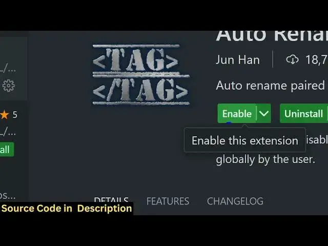 Video thumbnail for This VSCode Extension Will Auto rename your HTML Tags and Save you a lot of Time