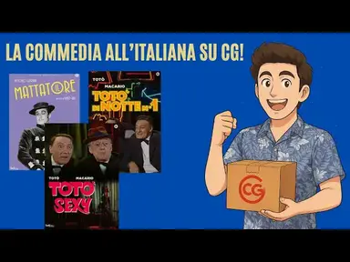'Video thumbnail for Unboxing CG Entertainment Maggio 2025 – Flow, Pina, Totò e altre grandi uscite!'