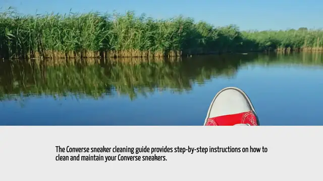 'Video thumbnail for How To Clean Converse Sneakers'